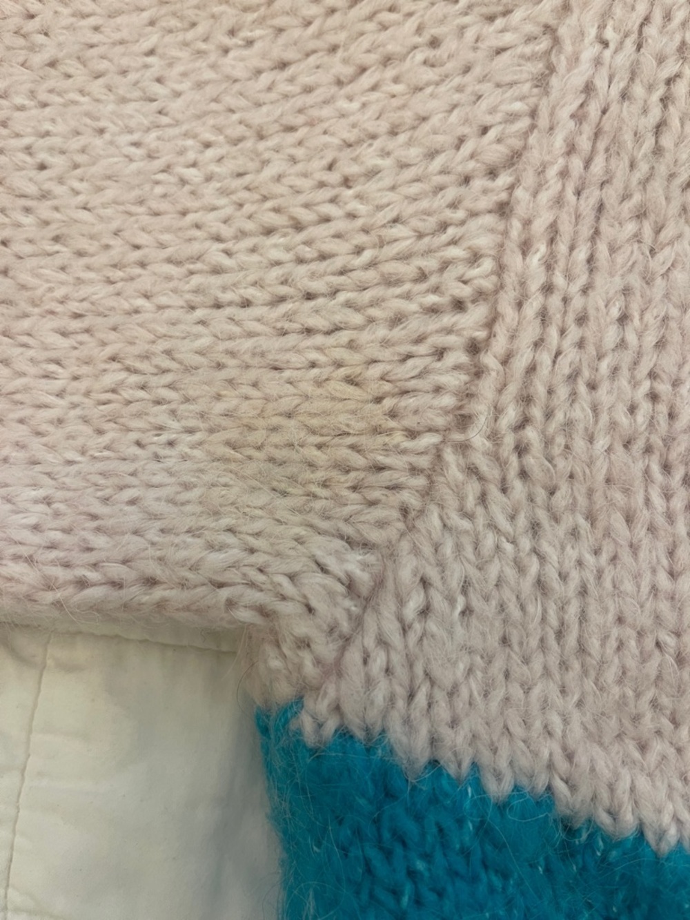 Zara Women’s Pink Colorblock Turtleneck Sweater - Picture 5 of 5